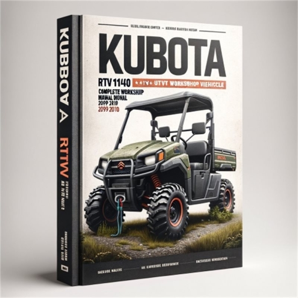 Kubota RTV1140 Werkstatt Handbuch 2009-2010 (PDF)