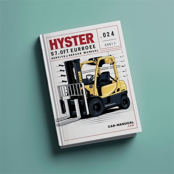 Hyster D024 Gabelstapler Servicehandbuch (Europa)