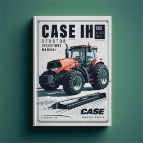 CASE IH 265 Offset Traktor Bedienungsanleitung PDF Download