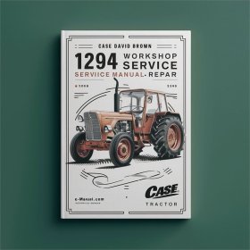 Reparaturhandbuch für David Brown 1294 Traktor (PDF)