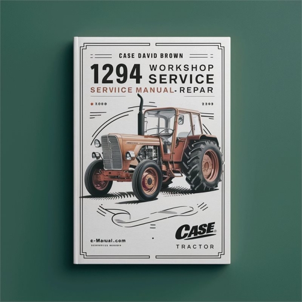 Reparaturhandbuch für David Brown 1294 Traktor (PDF)