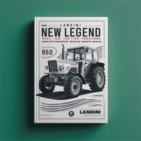 Landini New Legend TDI 125-165 Traktor Werkstatt-Handbuch PDF