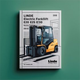 Linde Elektro-Gabelstapler E20 E25 E30 Serie 336-02 Servicetraining Handbuch PDF Download
