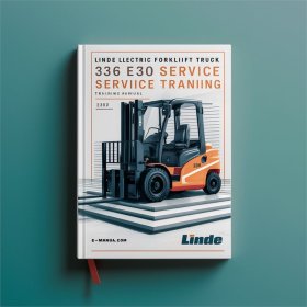 Linde Stapler 336 Serie: E20, E25, E30 Service Schulungshandbuch (PDF)