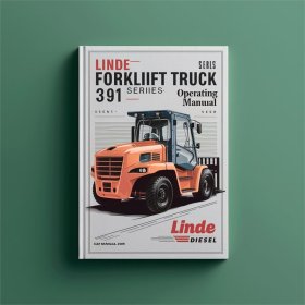 Bedienungsanleitung Linde Diesel-Gabelstapler 391 Serie: H14, H16, H18, H20 (PDF)