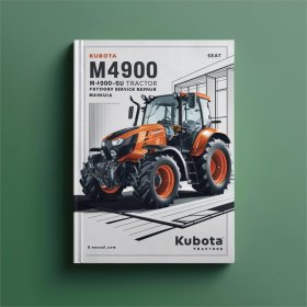 Kubota M4900/M4900SU Traktor Werkstatthandbuch PDF Download
