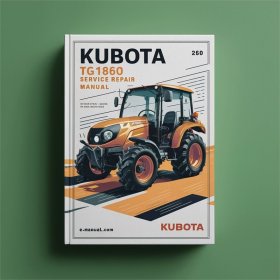 Kubota TG1860 / TG1860G Servicehandbuch (PDF)