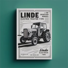 Betriebsanleitung Linde Elektro-Schlepper Typ 131: P50 - PDF Download