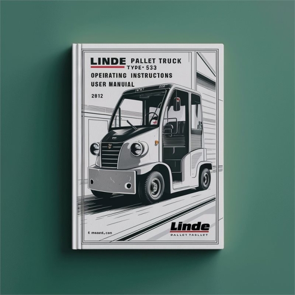 Linde Hubwagen Typ 5132: Bedienungsanleitung (T33) PDF Download