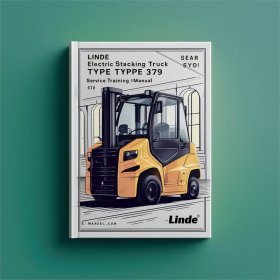 Linde Elektrostapler Typ 379: L10 L12 Servicehandbuch (Workshop) PDF Download