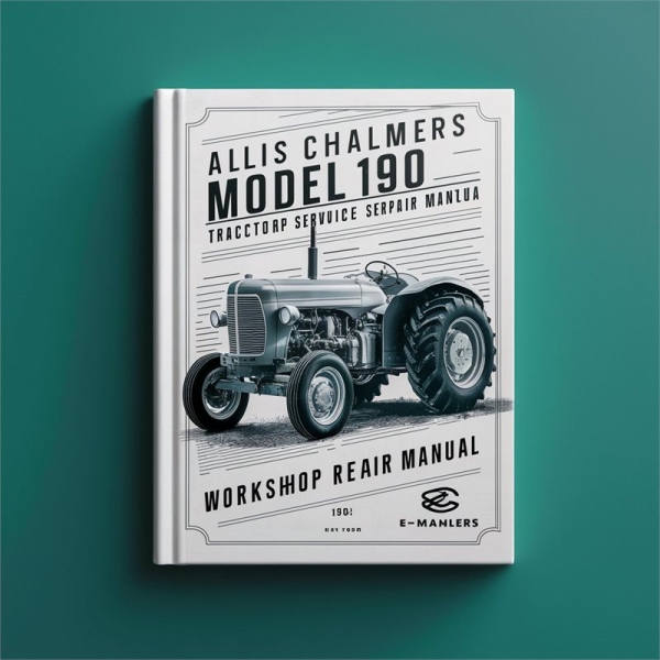 Werkstatt- und Reparaturhandbuch für Allis Chalmers Modell 190 Traktor