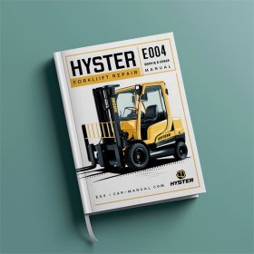 Hyster E004 (S100XM) Gabelstapler Servicehandbuch PDF Download