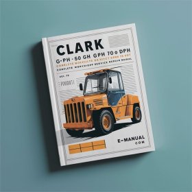 Stapler-Reparaturhandbuch: Kompletter Werkstattservice für Clark GPH/DPH 50-75