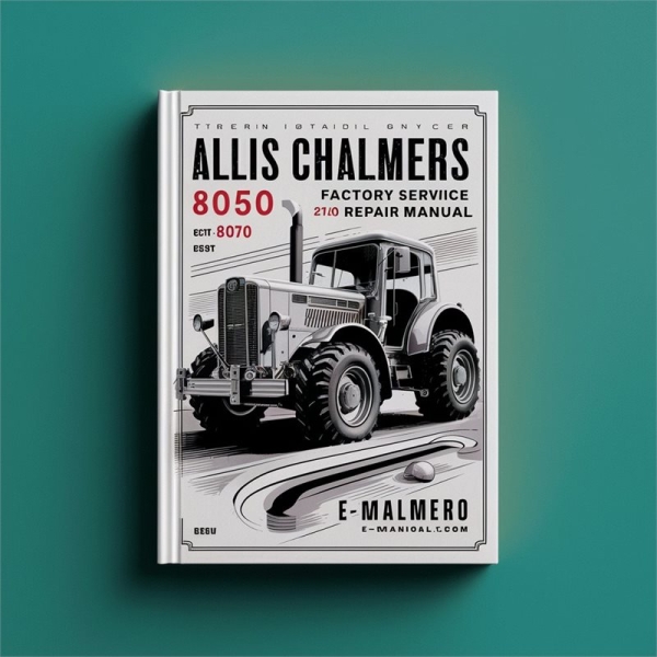 Allis Chalmers 8050/8070 Werkstatthandbuch (PDF)