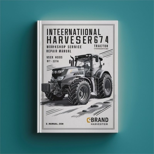 International Harvester 674 Traktor Werkstatt Handbuch PDF Download
