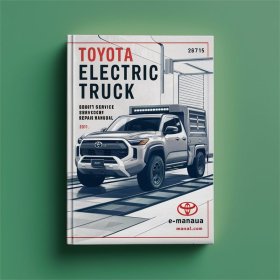Toyota Elektro-LKW Werkstatt-Handbuch (6BWC10, 6BWC15, 6BWC20, 6BWS11, 6BWS15, 6BWS20, 6BWR15) PDF Download