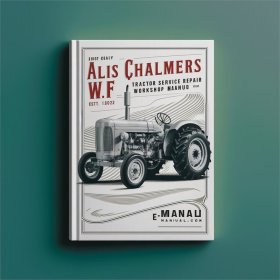 Allis Chalmers WF Schlepper Werkstatt Handbuch PDF Download