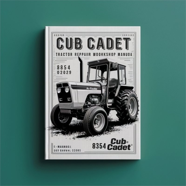 Cub Cadet 8354 Traktor Service- und Reparaturhandbuch PDF Download
