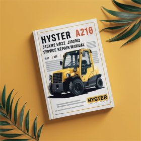 Hyster A216 (J40XM2, J50XM2, J60XM2, J65XM2) Gabelstapler Servicehandbuch PDF Download