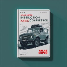 Atlas Copco XAS57 Kompressor Bedienungsanleitung (PDF)