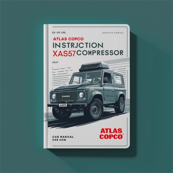 Atlas Copco XAS57 Kompressor Bedienungsanleitung (PDF)