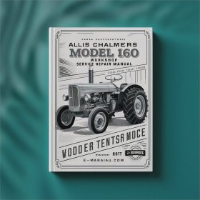Allis Chalmers Modell 160 Traktor Werkstatt-Handbuch (PDF)