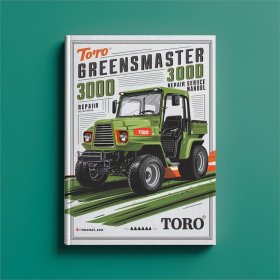 Toro Greensmaster 3000/3000D Reparaturhandbuch (PDF)