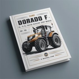 Same Dorado F 55 70 75 90 100 Tractor Service Repair Shop Manual Download PDF