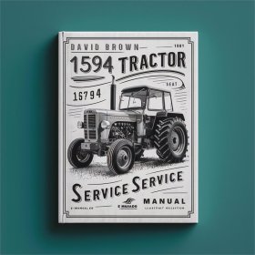David Brown 1594 Traktor Reparaturhandbuch PDF
