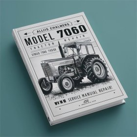 Allis Chalmers 7060 Traktor Werkstatt Handbuch PDF Download