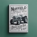 Nuffield Universal 3 & 4 Cylinder Diesel Tractors Service Repair Shop Manual Download PDF