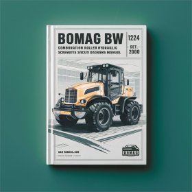 BOMAG BW 120-4 Kombinationswalze Hydraulik Schema und Schaltplan Manual PDF Download
