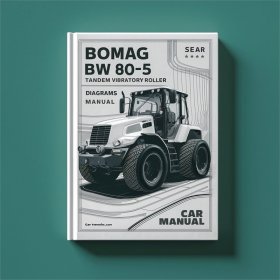 BOMAG BW 80-5 Tandemwalzen - Schaltpläne Handbuch (PDF)