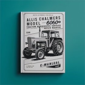 Allis Chalmers 6060 Traktor Werkstatt Handbuch PDF Download
