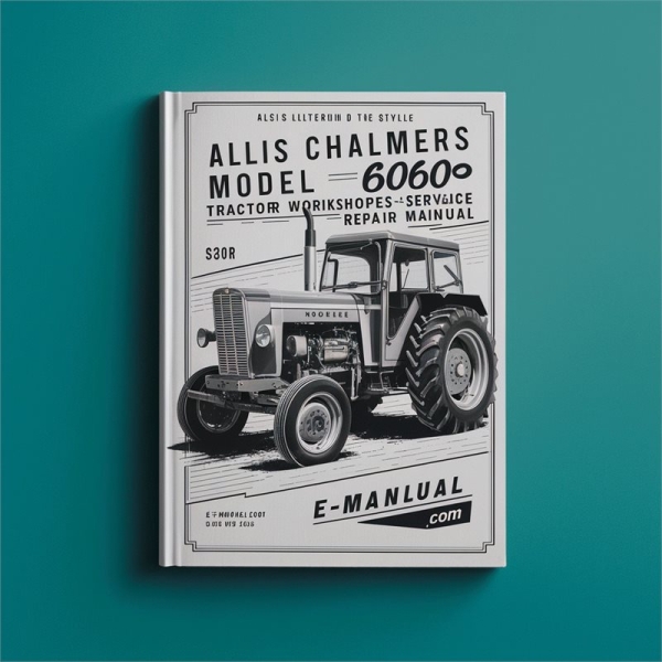 Allis Chalmers 6060 Traktor Werkstatt Handbuch PDF Download