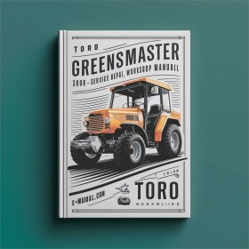 Toro Greensmaster 3000 & 3000-D Werkstatt Handbuch (PDF)