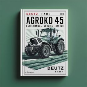 Deutz-Fahr Agrokid 45: Teilekatalog & Servicehandbuch (PDF)
