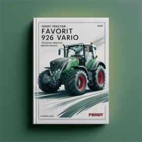 Fendt Favorit 926 Vario AN UP Schulungshandbuch PDF Download