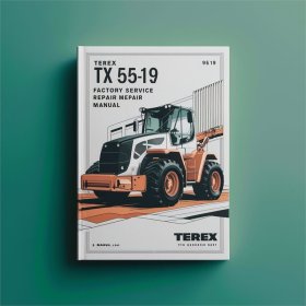 Terex TX 55-19 Werkskundendienst Reparaturanleitung