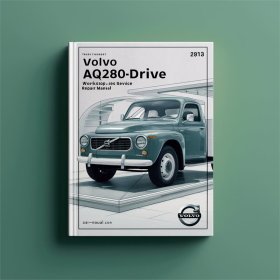 Volvo AQ280/AQ280-DP Antrieb Werkstatt-Servicehandbuch