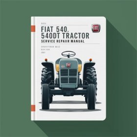 Fiat 540/540DT Traktor: Service- und Reparaturhandbuch