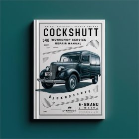 Cockshutt 540 Werkstatt-Servicehandbuch