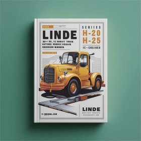 Linde 351-02 Serie H20 H25 Gabelstapler Werkstatthandbuch